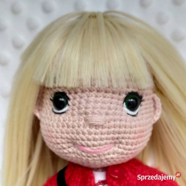 Lalka szydełkowa40 wysokości Lubin