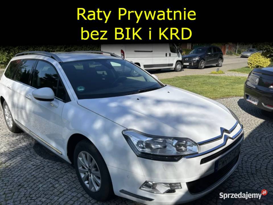 Raty Prywatnie Citroen C5 III 2008 2017 16 nowy asystent parkowania dolnośląskie Wrocław