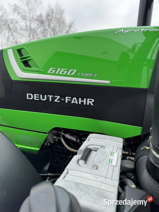 2015 Deutzfahr 6160 C Shift pomorskie Wargowo