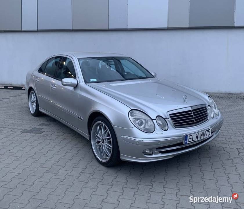 Mercedes w211 avangarde Zamiana Zamienię srebrny Wojkowice