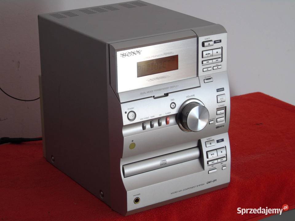 Wieża Sony CMTCP1 CD AUX Radio Mag sprawna Jasło