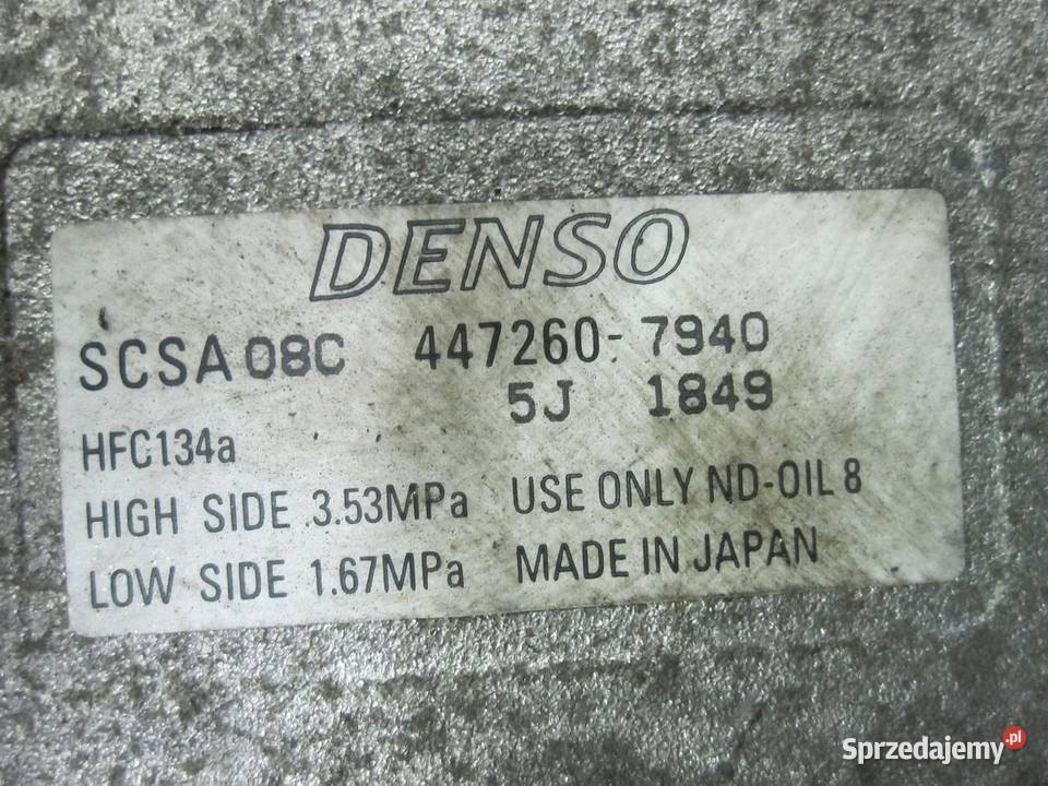 SUBARU LEGACY 25 B EJ25 07r sprężarka świętokrzyskie Kielce