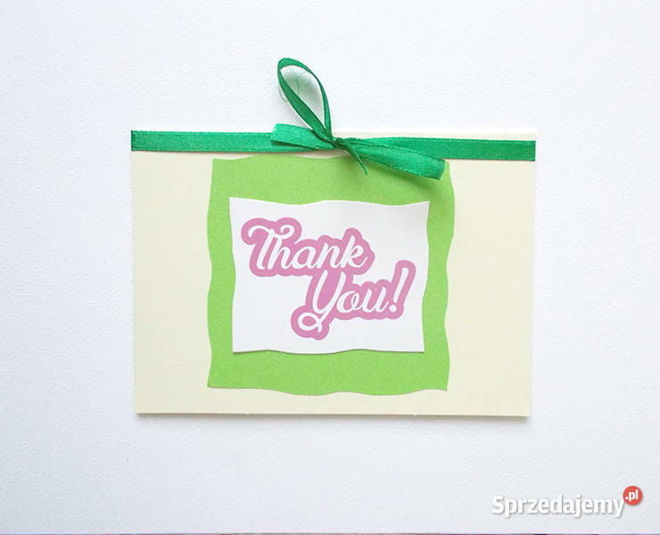 kartka podziękowanie kartka dziękuję fajne pomorskie Gdynia