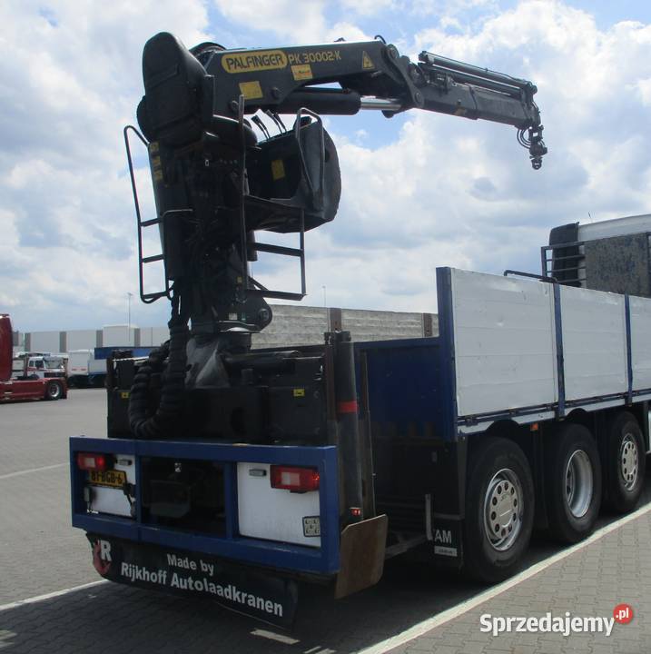 Volvo FH 8x4 skrzynia z dzwigiem do budowlanki