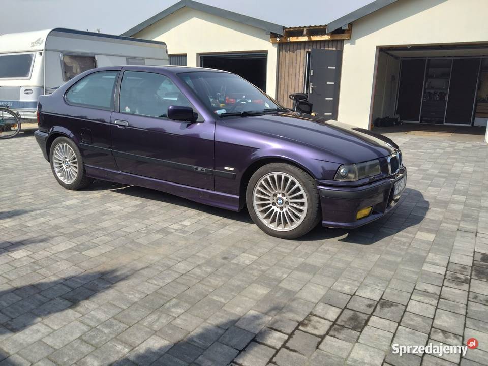 BMW E36 compact LPG Rok produkcji 1997 wielkopolskie Pieczyska sprzedam