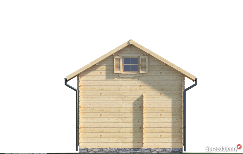 DREWNIANY DOMEK LETNISKOWY JAN 55 10 M2 Mrągowo