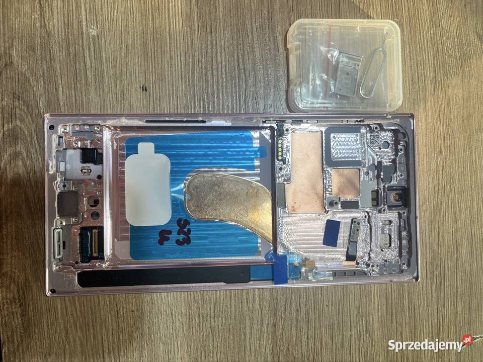 Samsung Galaxy S23 Ultra różowy ekran z ramką Przeczyce