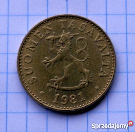 50 PENNIA 1981 FINLANDIA sprzedam