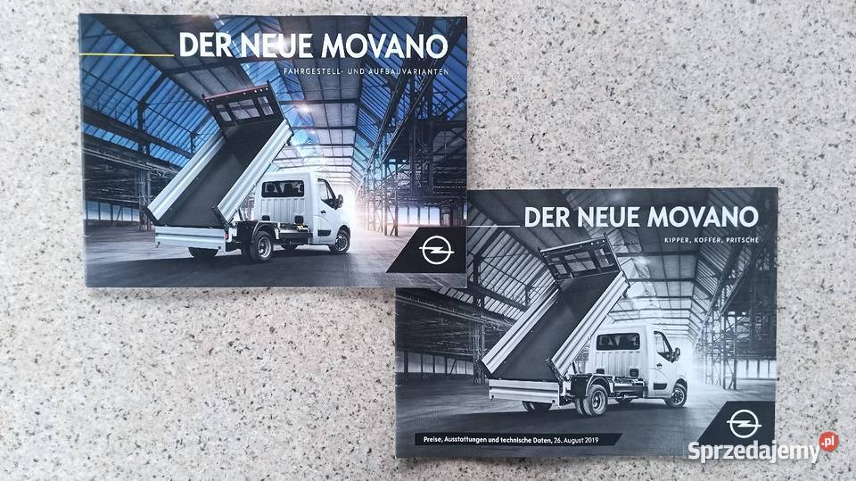 OPEL Movano Prospekt Bytom
