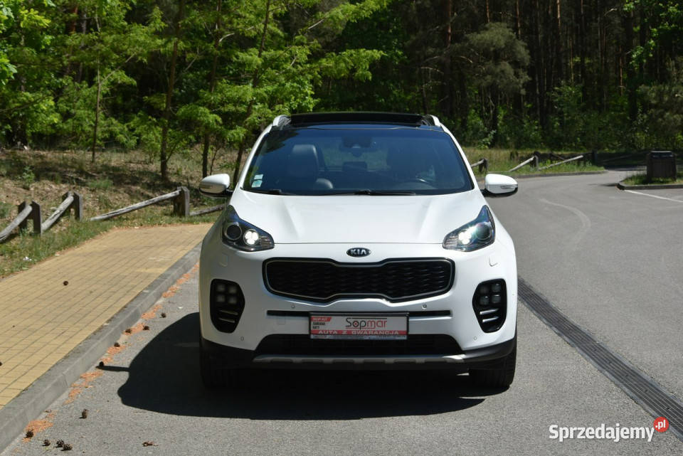 Kia Sportage GTline 20CRDi 136 2017r AWD 4x4 JBL czujnik zmierzchu Sportage Kampinos
