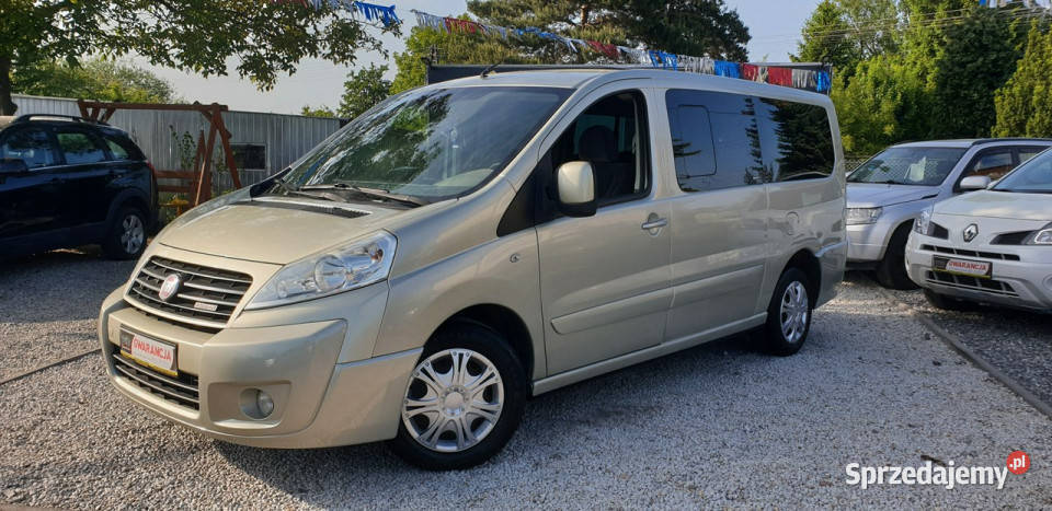 Fiat Scudo LOONG 7 20 HDI Hak Panorama2 X drzwi Rok produkcji 2007 dolnośląskie