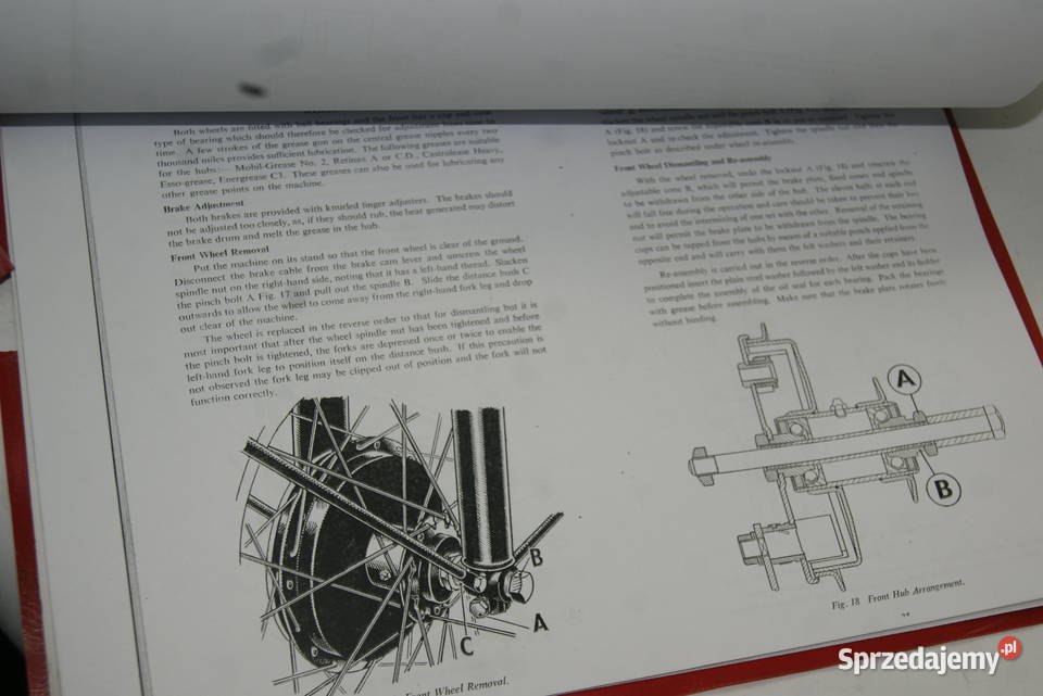 BSA C10 L INSTRUKCJA OBSŁUGI śląskie Rybnik sprzedam