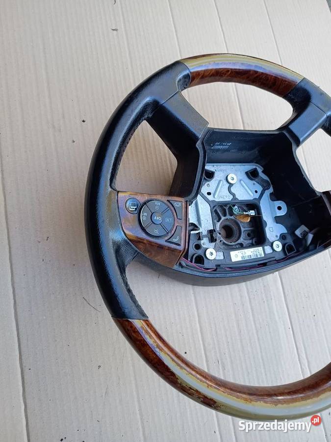 Kierownica koło Mercedes Actros drewniana Staszów