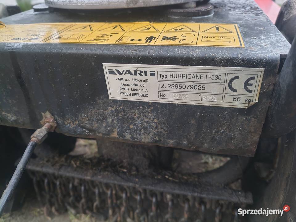 Kosiarka mulczująca mulczer Vari hurricane f530 Skarszewy
