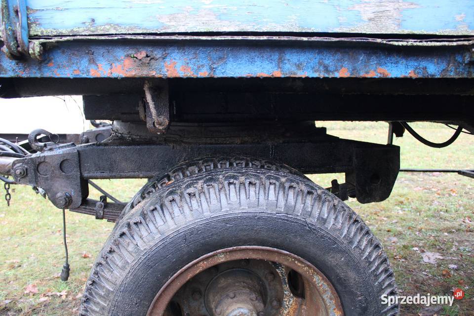 Przyczepa rolnicza wywrotka BRANDYS BSS 10 10 H nieuszkodzony Rusiec