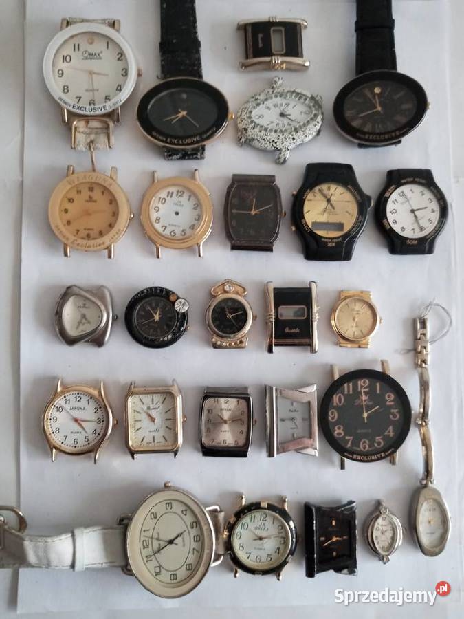 ZESTAW 143 ZEGARKÓW NA CZĘŚCI Szczecinek