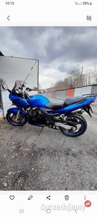 Sprzedam Kawasaki ZR7S 750 Piękna Rok produkcji 2001 małopolskie Sucha Beskidzka sprzedam