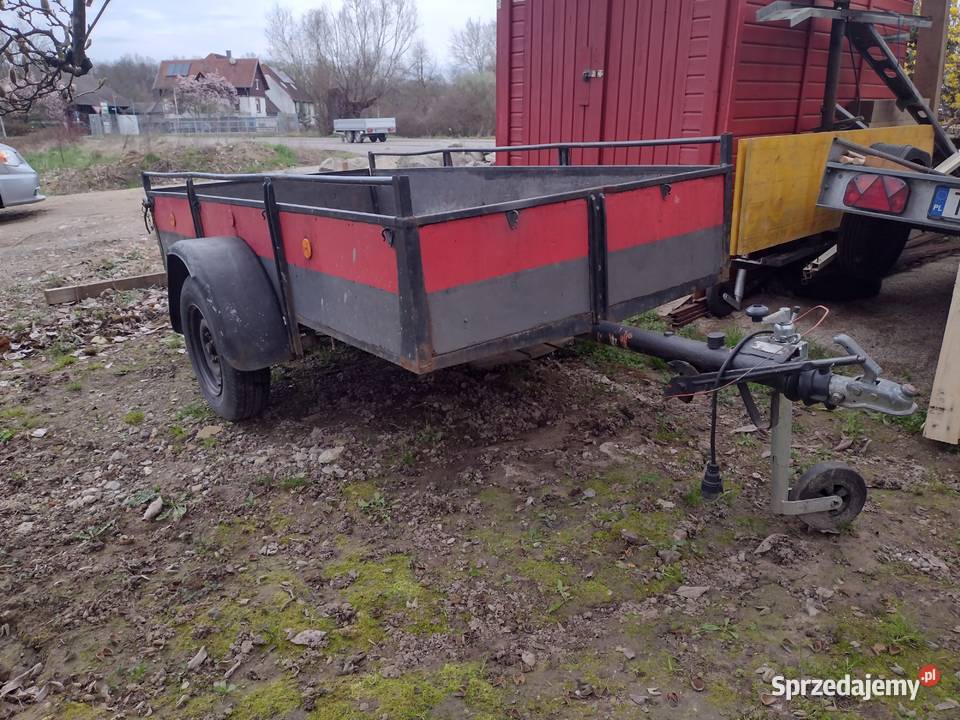 Przyczepka samochodowa z hamulcem dmc1200 burtowe Ostrowiec Świętokrzyski