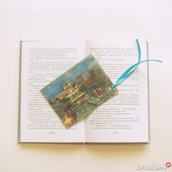 zakładka do książki shabby chic zakładka z Katowice