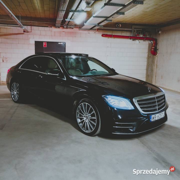 Mercedes S klasa 400 diesel 4matic salon Leszno