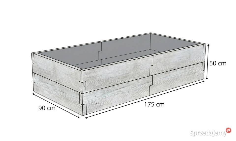 Grządka betonowa 9017550 modułowy warzywnik