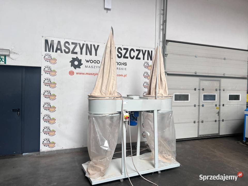 Odciąg trocin 2 workowy 3kw Juszczyn