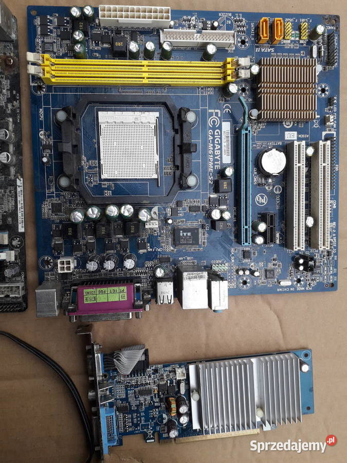 Płyta główna Gigabyte GAM61PMES2 Asus P7H55M LE Taktowanie procesora 1234 Pozostałe Częstochowa