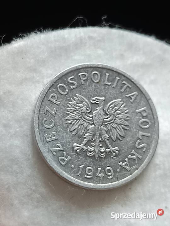 Sprzedam monete 10 groszy 1949 kkkkk Numizmatyka lubelskie Chełm