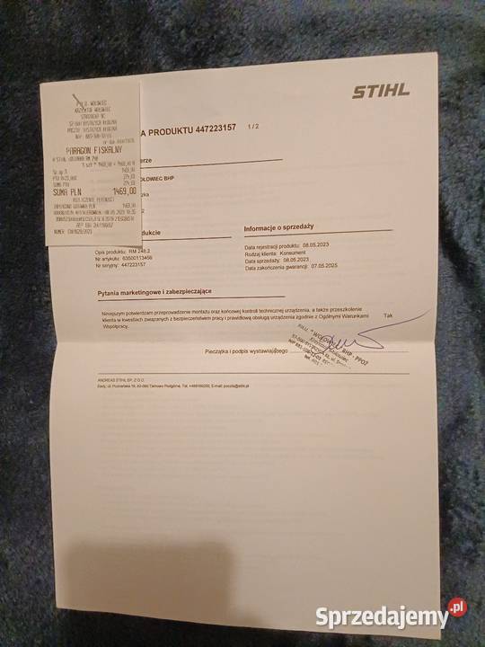 Kosiarka STIHL RM248 Wrocław