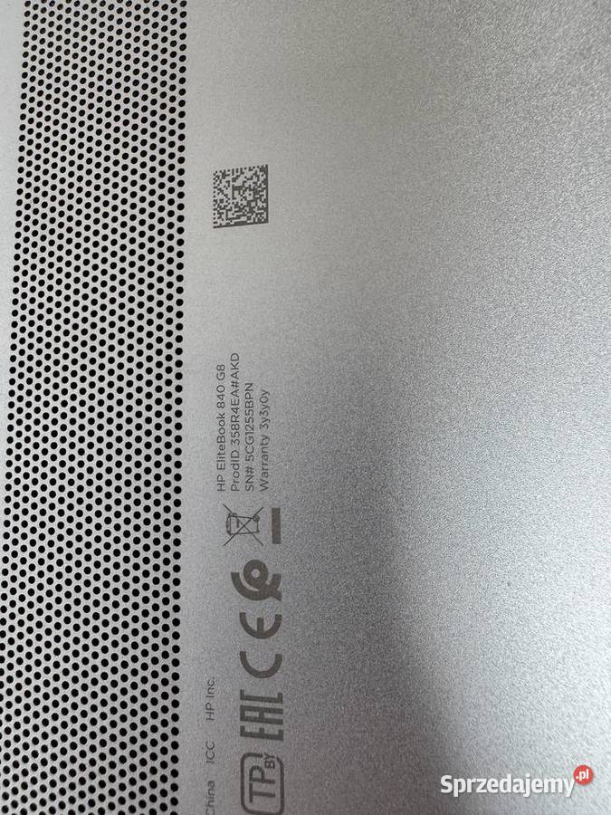 Laptop Elitebook HP 840 G8 i51135G724GHz 16GB Elektronika Kraków
