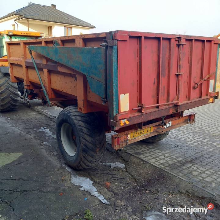 Przyczepa skorupowa 10 T