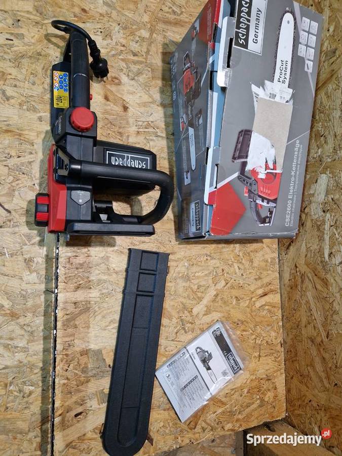 Piła łańcuchowa CSE2600 230 V 2400 W Scheppach Elektryczne Głogowa sprzedam