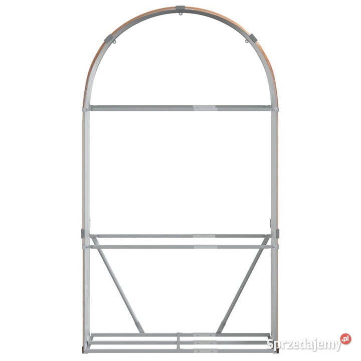 Stojak na drewno jasny brąz 120x45x210 stal mazowieckie sprzedam