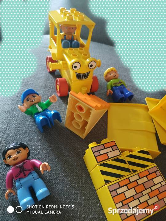 LEGO Duplo zestaw pociąg koparka traktor zygzak mazowieckie Józefów