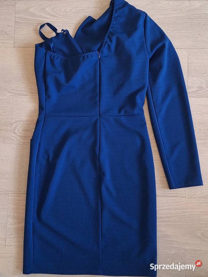 Granatowa sukienka bez rękawa r 36 Bydgoszcz sprzedam
