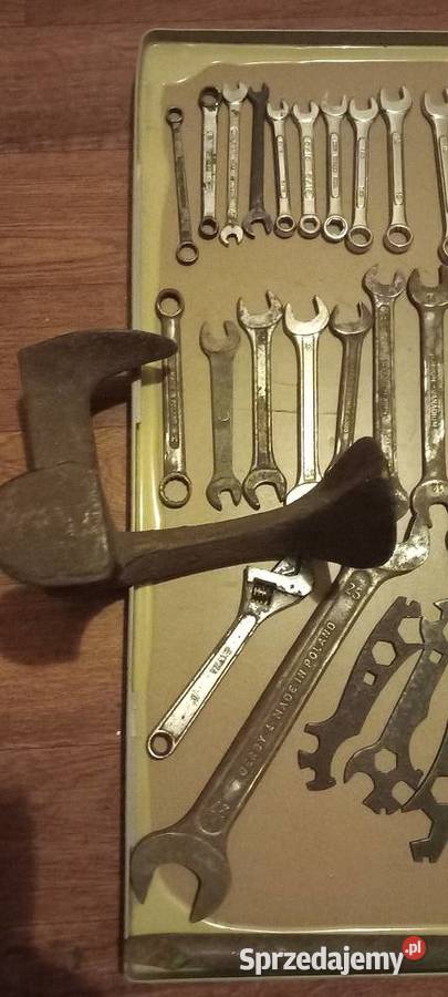 Stare kute klucze oczkowe płaskie i inne Łódź