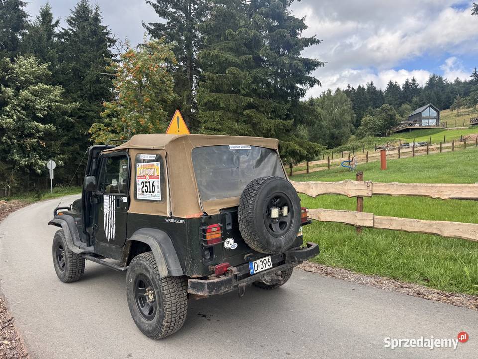 Jeep Wrangler Jeep Wrangler YJ 4x4 offroad dolnośląskie Świebodzice