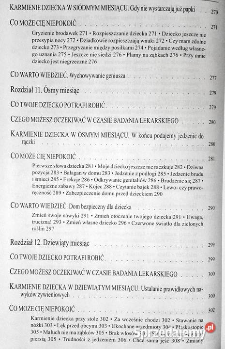 Pierwszy życia dziecka A Eisenberg H Murkoff S E