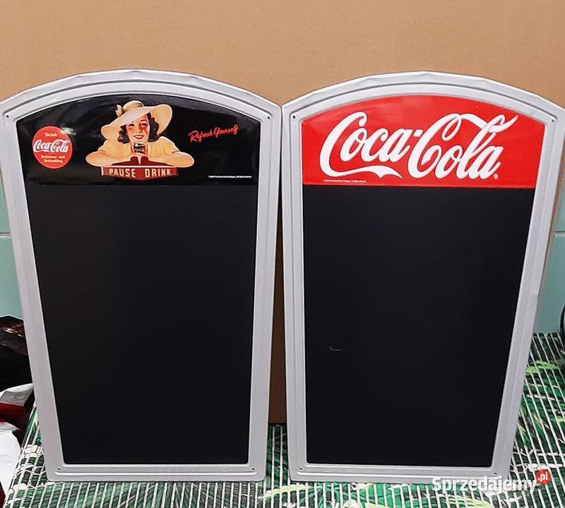 Sprzedam Kolekcjonerskie 2 Tablice Coca Cola śląskie Katowice