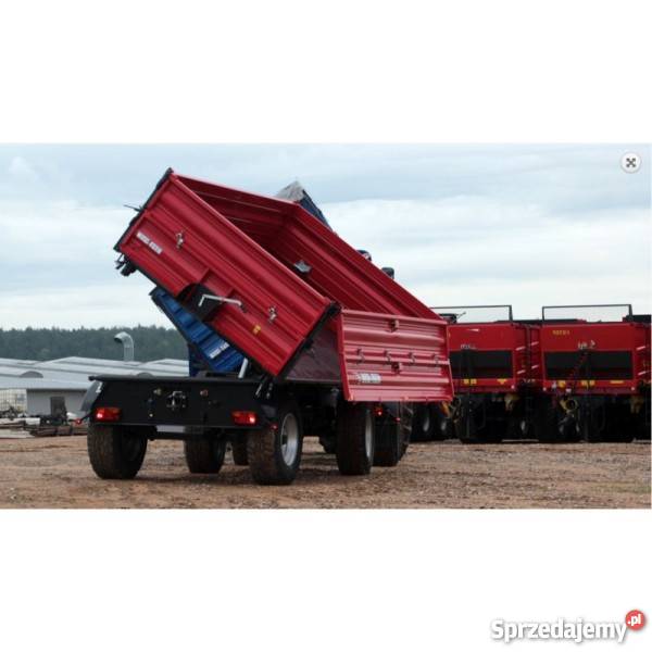 Przyczepa rolnicza przyczepy dwuosiowa METALFACH Przyczepy rolnicze