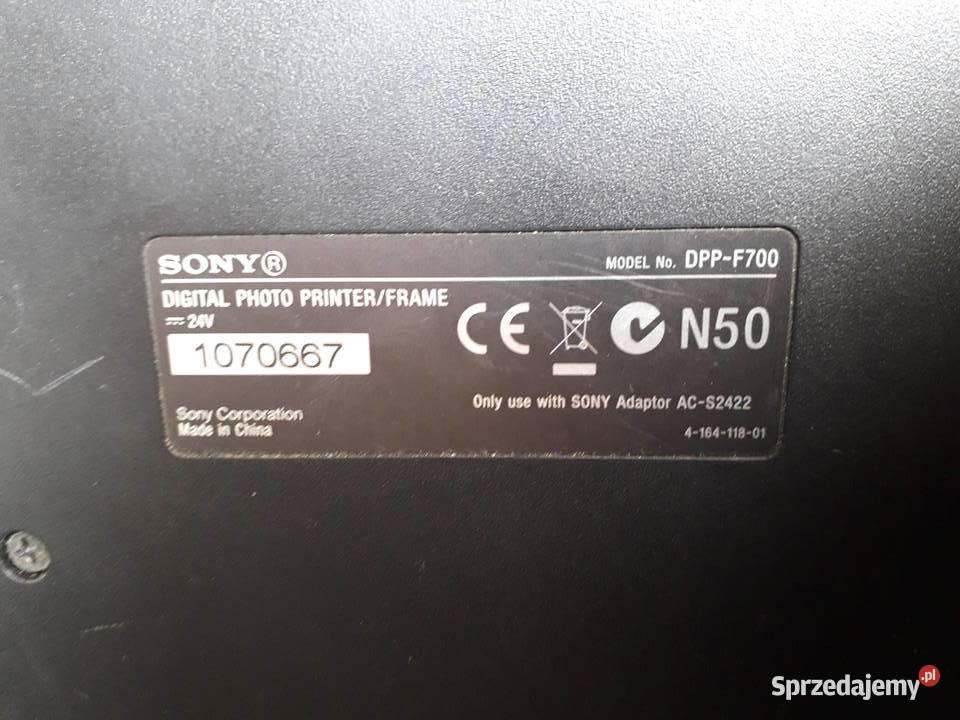 Sony ramka elektroniczna do zdjęć drukarka zegar