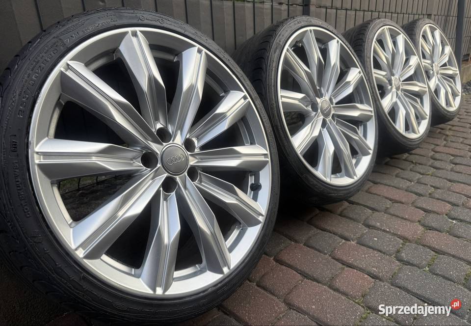 20 felgi koła oryginalne Audi A4 A5 A6 5x112 9J Felgi wielkopolskie Lubasz