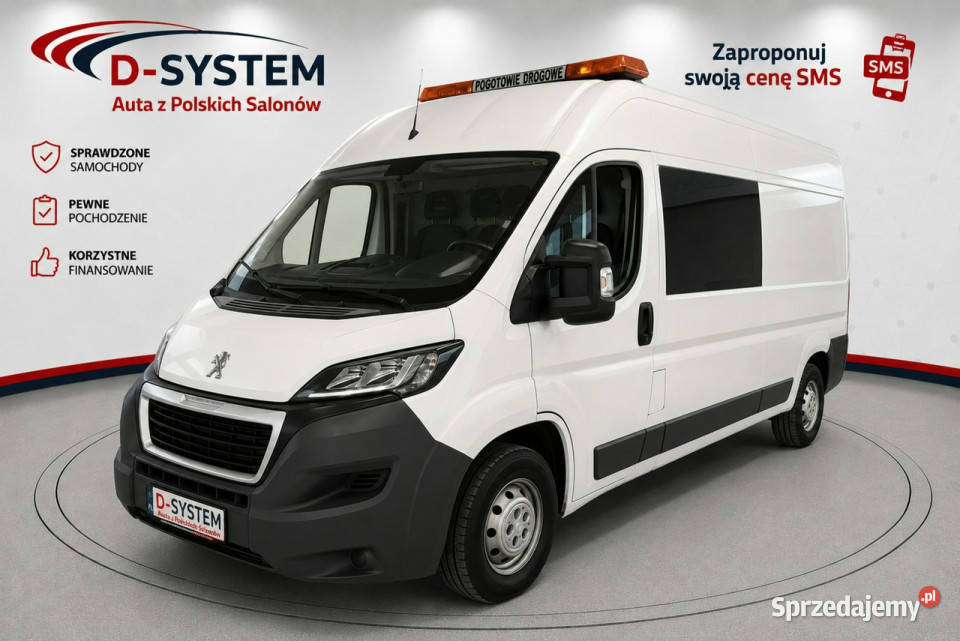 Peugeot Boxer 18r LONG Furgon Brygadówka
