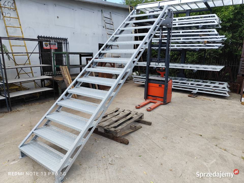 Schody metalowe wejście na wysokość 281 14 lubelskie Elżbieta sprzedam
