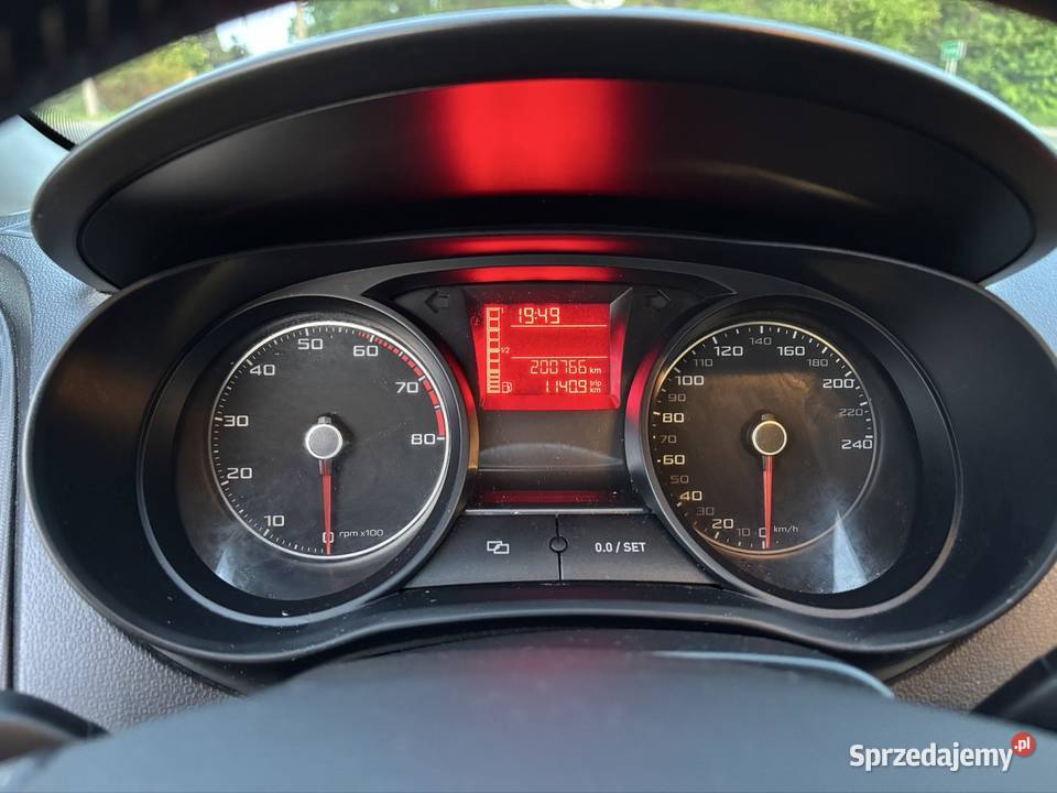SEAT IBIZA 6j 2012 LIFT 5D 14 MPI lakier metallic Tarnów