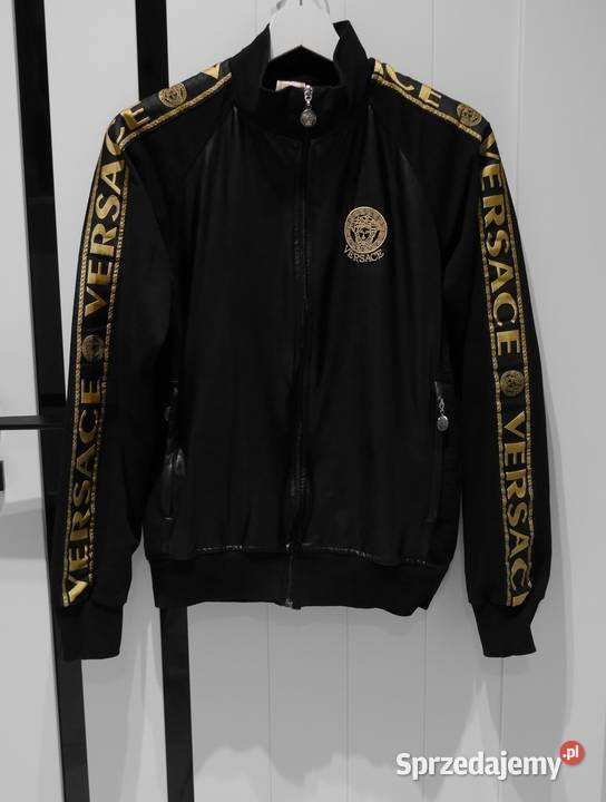 Versace fajny dres lampasy logo 36 S Versace