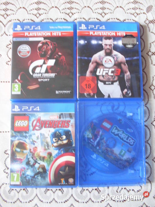 Konsola PlayStation 4 slim pad gry Łańcut
