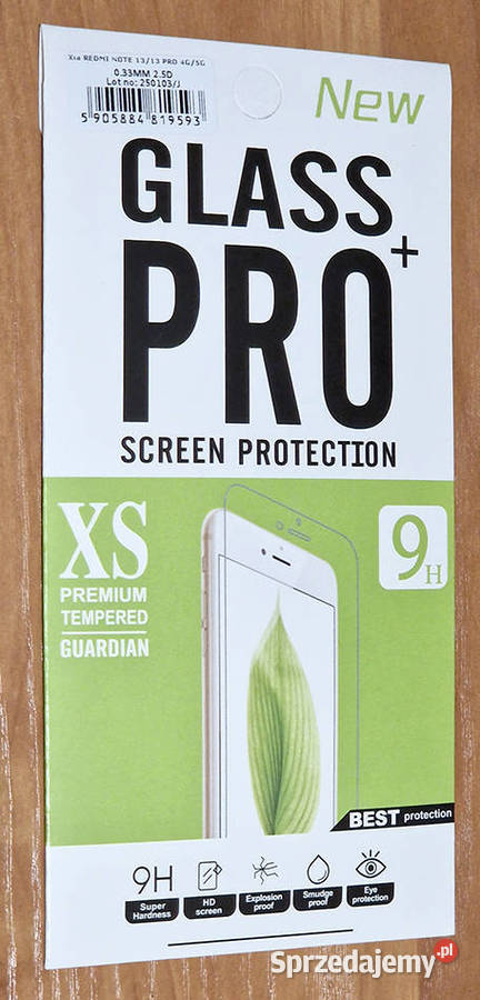 Nowe Szkło hartowane Xsiaomi Redmi Note 13 13 łódzkie Wieluń