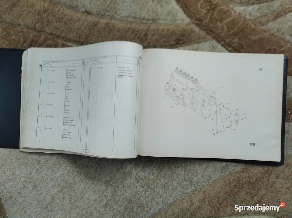 Katalog części silników wysokoprężny SW 680174 Lublin sprzedam