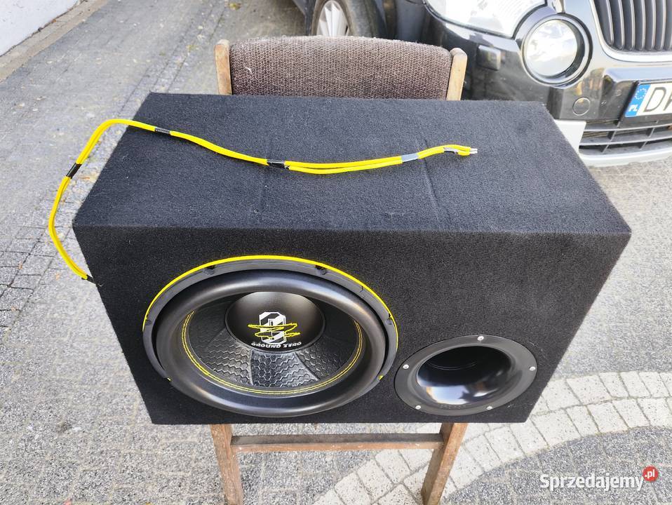 Skrzynia bassowa basowa tuba subwoofer Ground śląskie Niegowonice sprzedam